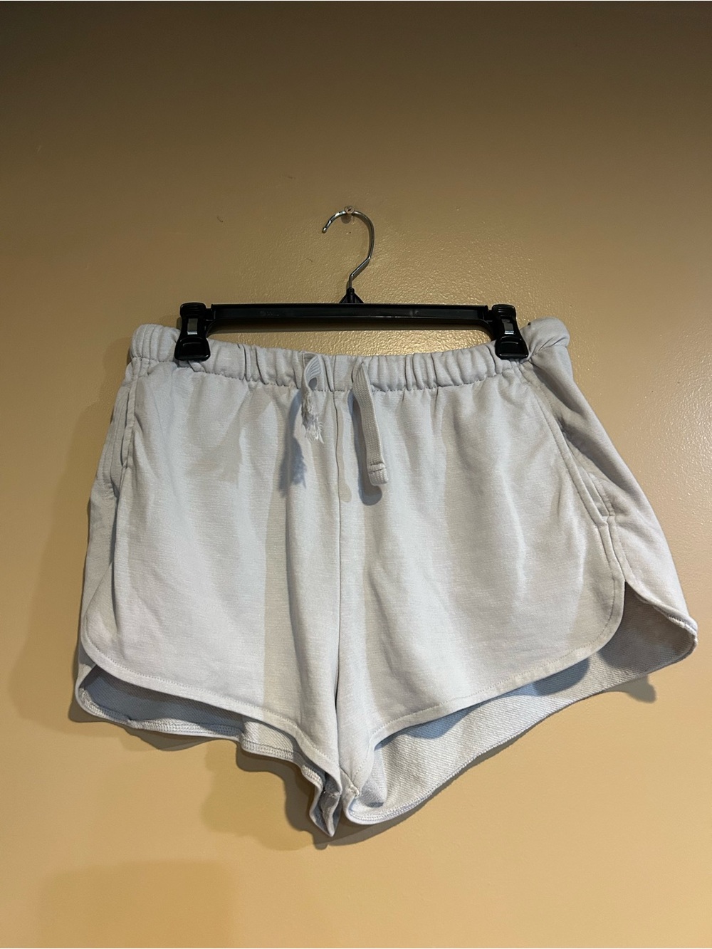 H&M Light Gray Athletic Drawstring Shorts